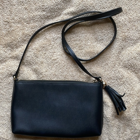 Kate Spade Black leather crossbody purse - Picture 8 of 12